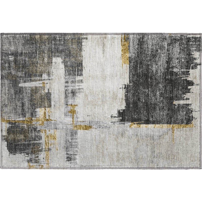 Premium Washable Super Soft Abstract Contemporary Mayfield Rug