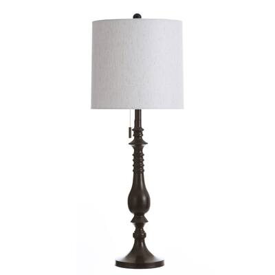 StyleCraft Oil Robbed Bronze Single Pull Chain Table Lamp