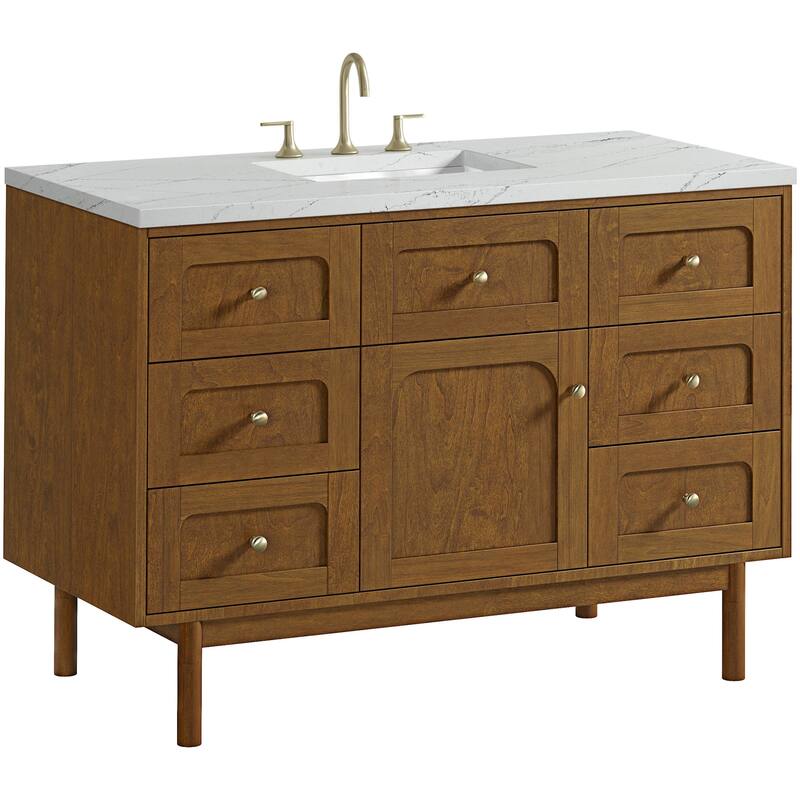 James Martin Vanities 545-V48-FENC Laurent 48" Single Basin Poplar
