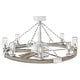 preview thumbnail 1 of 9, Hinkley Lighting Sawyer 36" Indoor / Outdoor Chandelier with 28" 5 Matte White