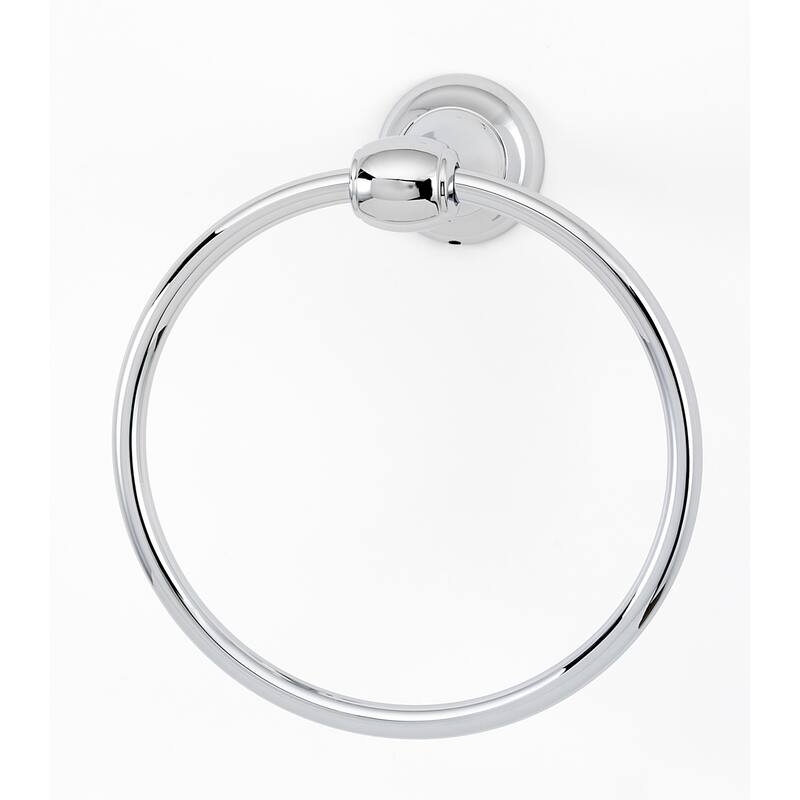 Alno Royale 6 Inch Diameter Towel Ring - Polished Chrome