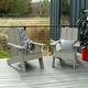 preview thumbnail 25 of 33, HIGHWOOD 2-Piece Modern Adirondack Chairs