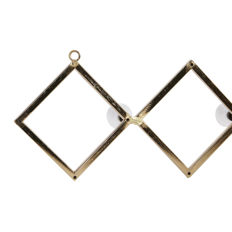 Metal Wall Hook - Set of 3 Gold - Roche River Decor