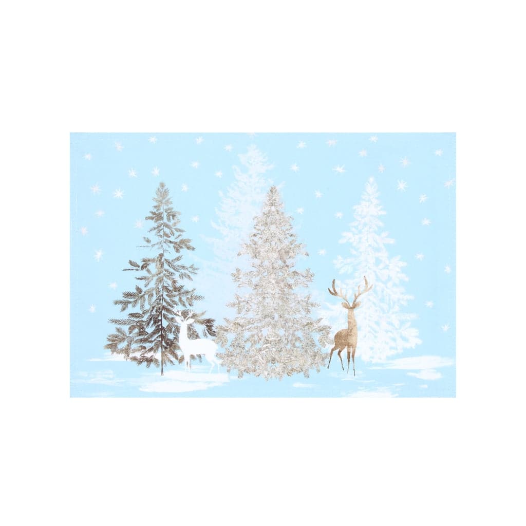 Laural Home Winter Wonderland Placemat Set of 4 - 13" x 19"