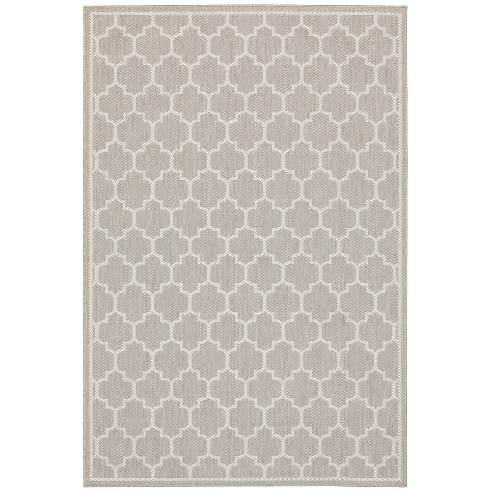 Vista Home Palmetto Quatrefoil Trellis Indoor/ Outdoor Area Rug