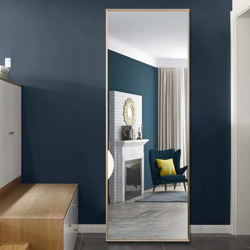 Aluminum Alloy Full Length Floor Mirror