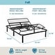 preview thumbnail 10 of 17, LUCID Comfort Collection Standard Adjustable Bed Base