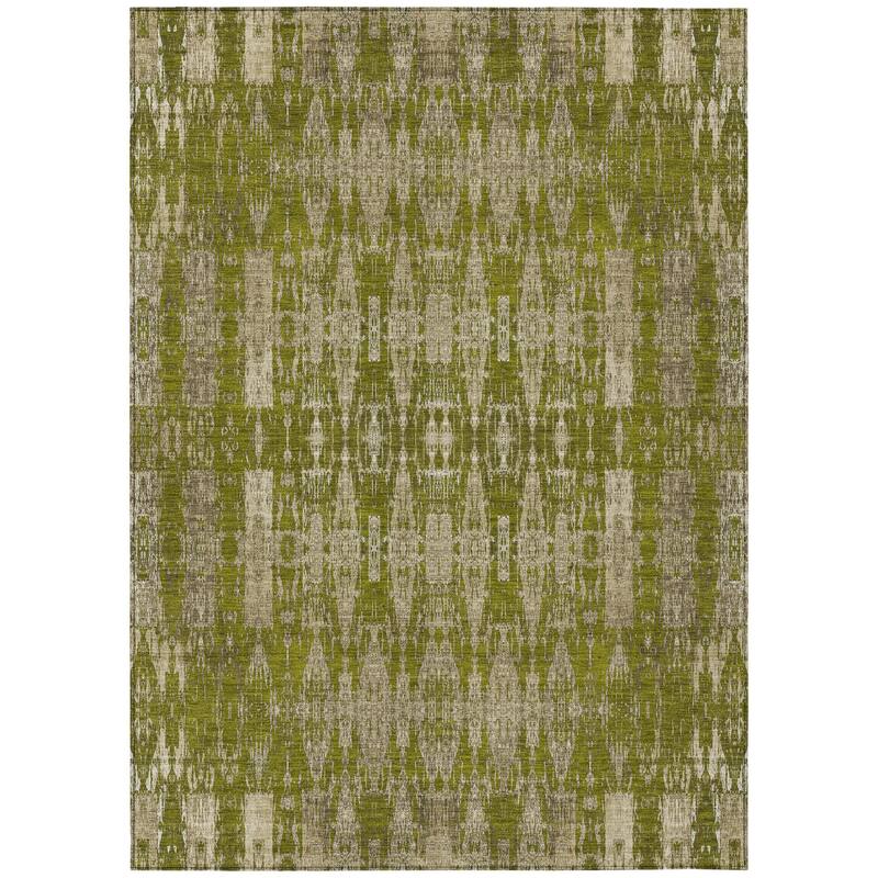 HomeRoots Moroccan Transitional Rectangle Outdoor Rug