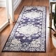 preview thumbnail 131 of 161, SAFAVIEH Monaco Lillie Boho Medallion Distressed Area Rug 2'2" x 8' Runner - Ivory/Navy