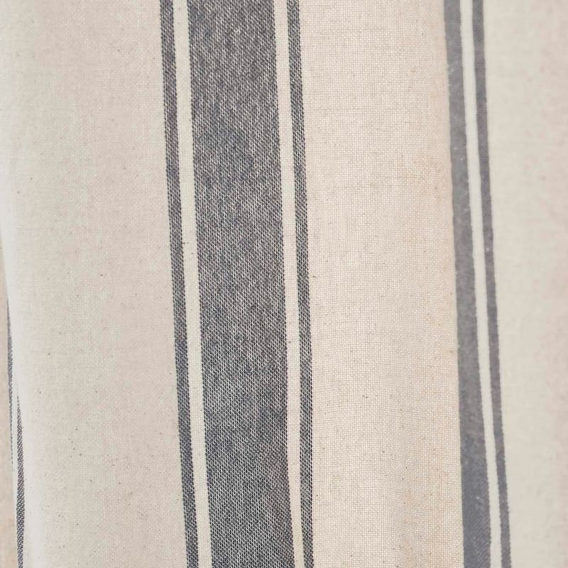 Grace Grain Sack Stripe Prairie Swag Set of 2 36x36x18