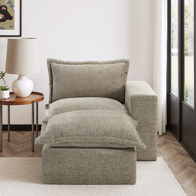 Comfy Cloud Couch Plush Modular Sectional Sofa For Living Room