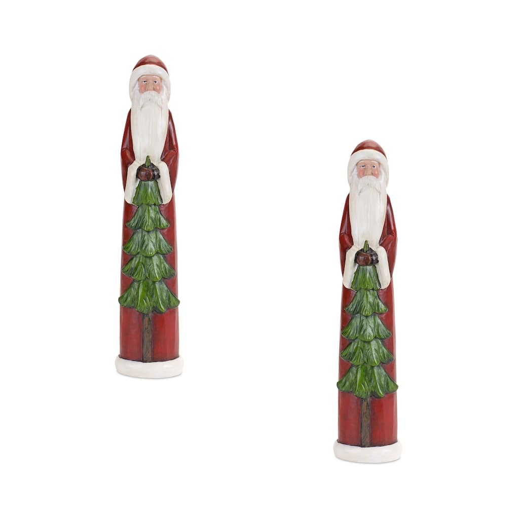 Santa Figurine (Set of 2)
