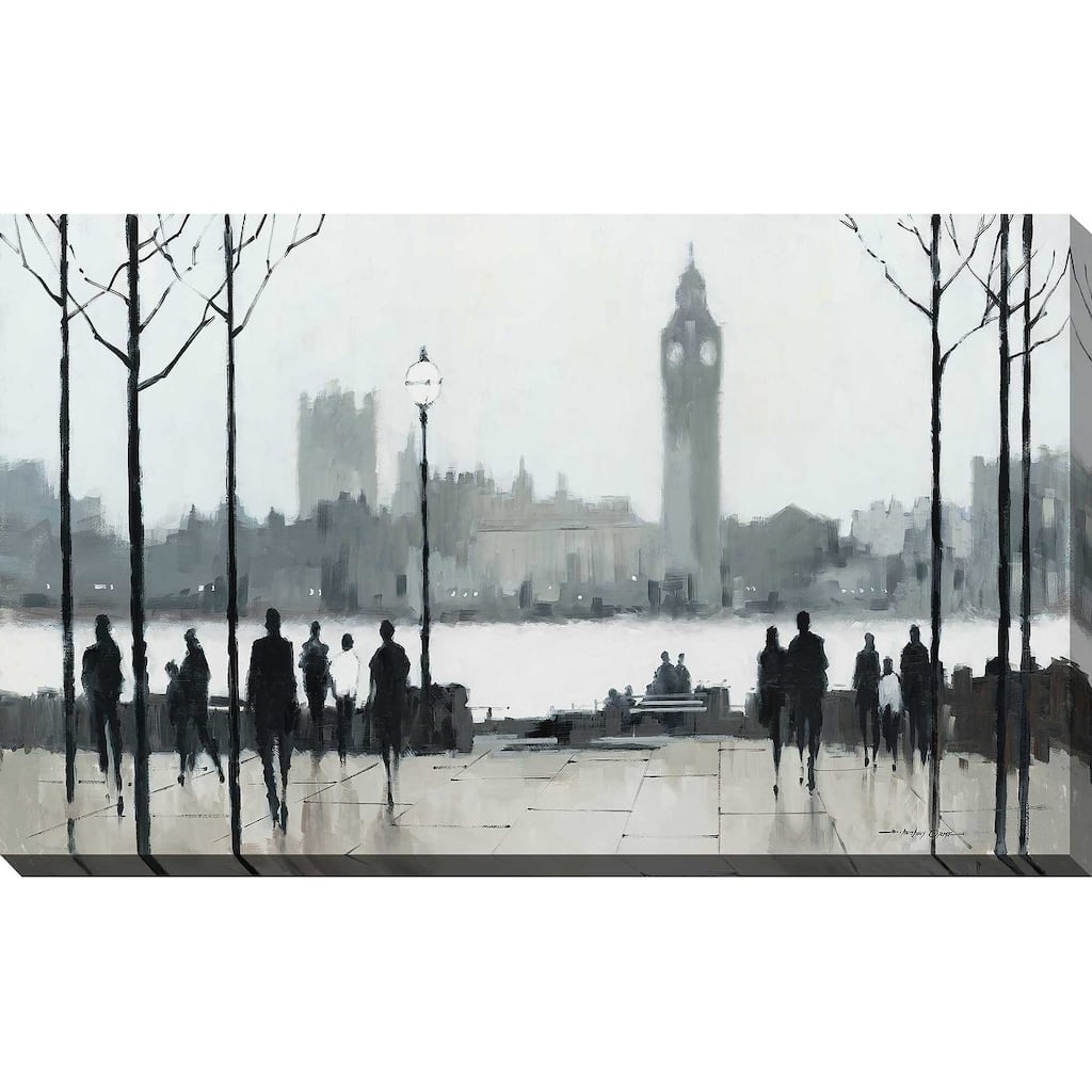 "Morning London " by E. Anthony Orme Print on Canvas