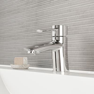 VIGO Bova Chrome Single Hole Bathroom Faucet