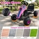 preview thumbnail 17 of 18, Gymax Pedal Go Kart for Kids 4-Wheel Ride On Toy w/ Steering Wheel &