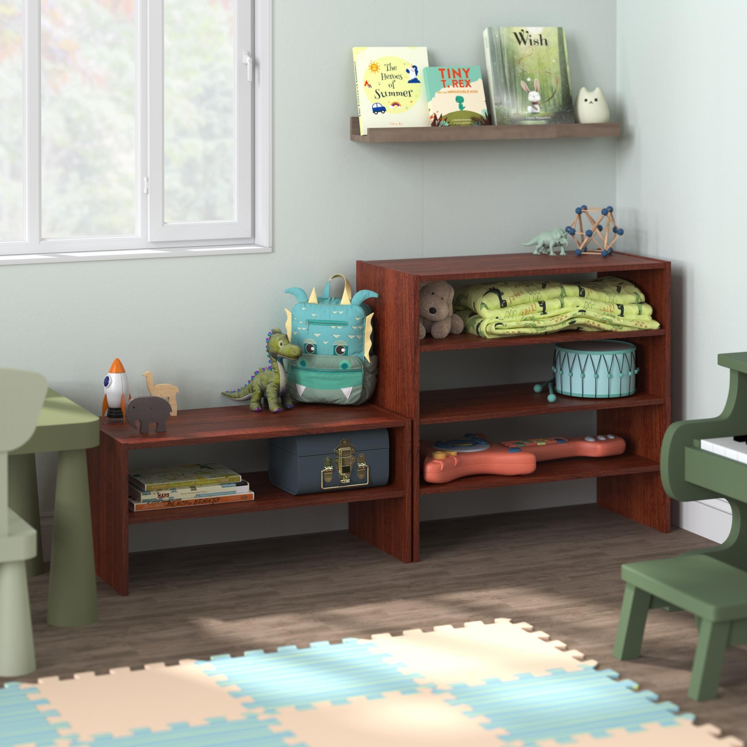 ClosetMaid Stackable Storage 24-inch Wide 2-Shelf Horizontal