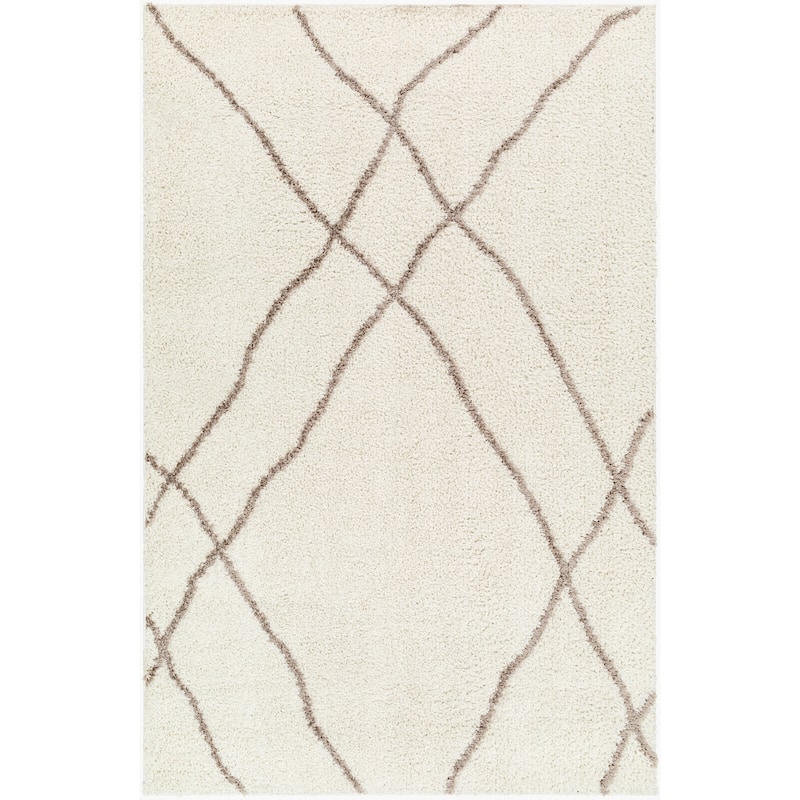 Maryland Shag Diamond Moroccan Area Rug
