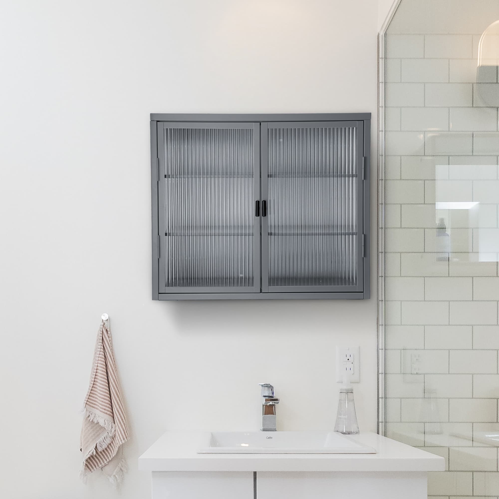 Industrial style bathroom wall cabinet new arrivals