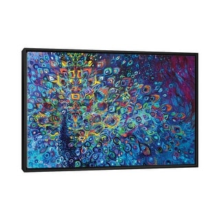 iCanvas "Blue Avian" by Iris Scott Framed Canvas Print - Bed Bath ...