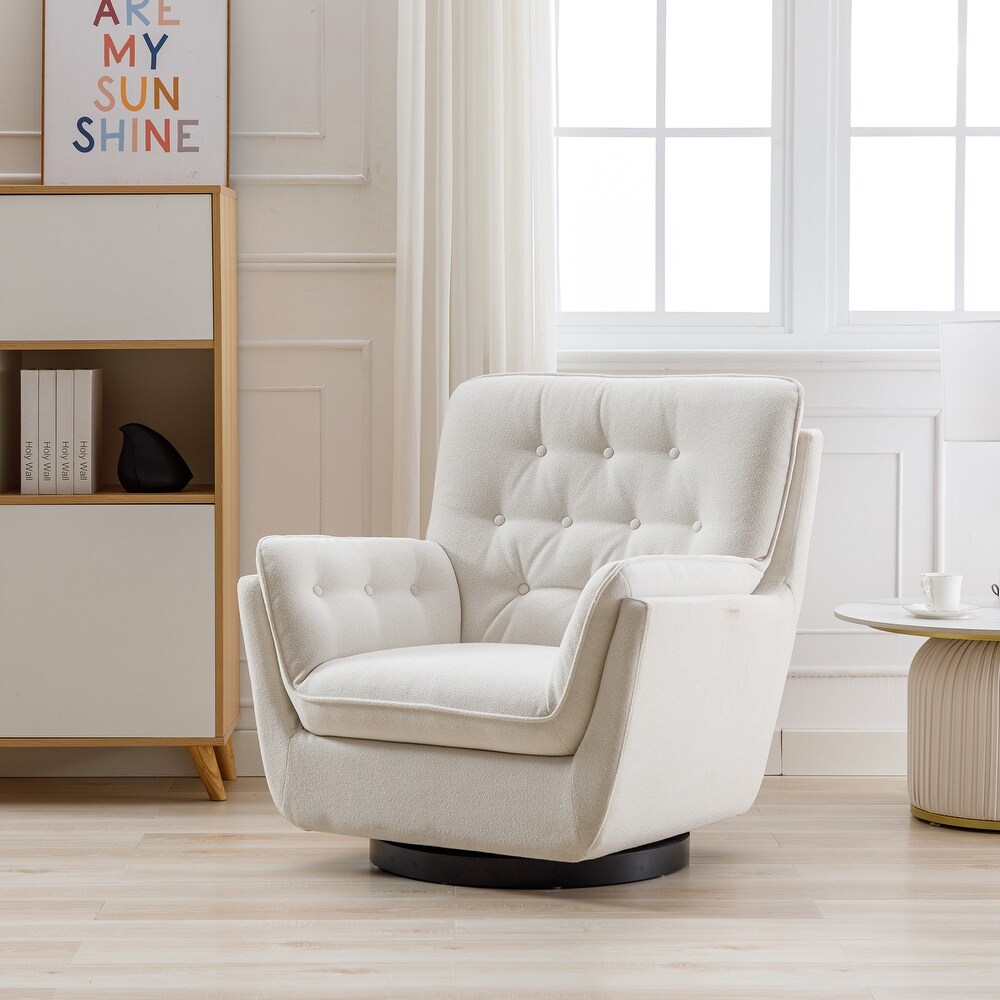 Cream Velvet Swivel Accent Chairs Bed Bath Beyond