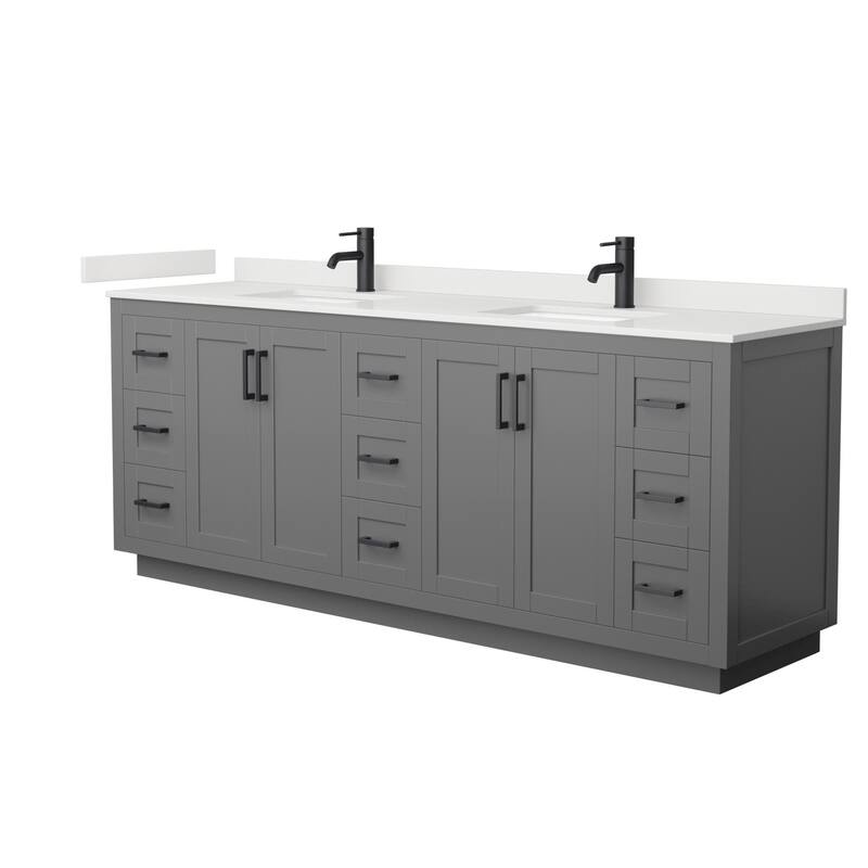 Wyndham Collection WCF292984D-QTZ-UNSMXX Miranda 84" Free Standing