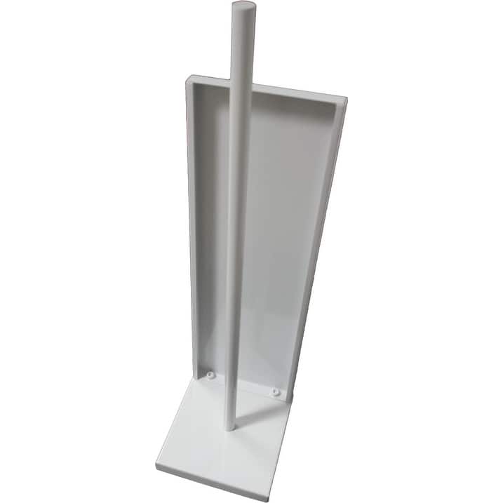 Evideco Freestanding Metal Toilet Tissue Paper Roll Holder Reserve 3 Rolls