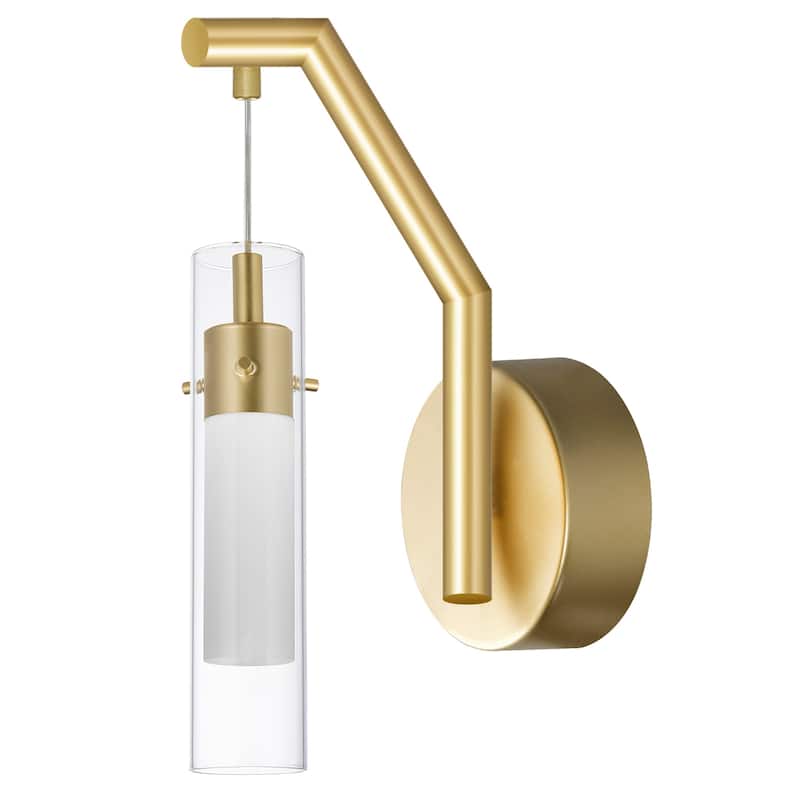 Olinda LED Integrated Satin Gold Wall Light - Satin Gold