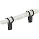 Option Marble White / Black Bronze