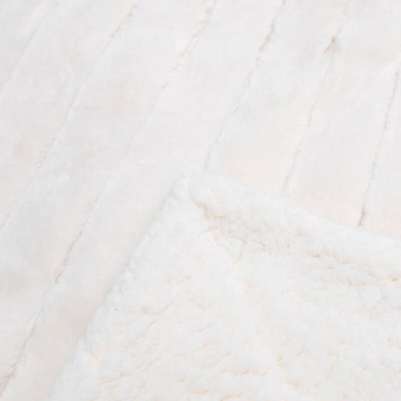Solid Color SuperMink FauxFur Throw