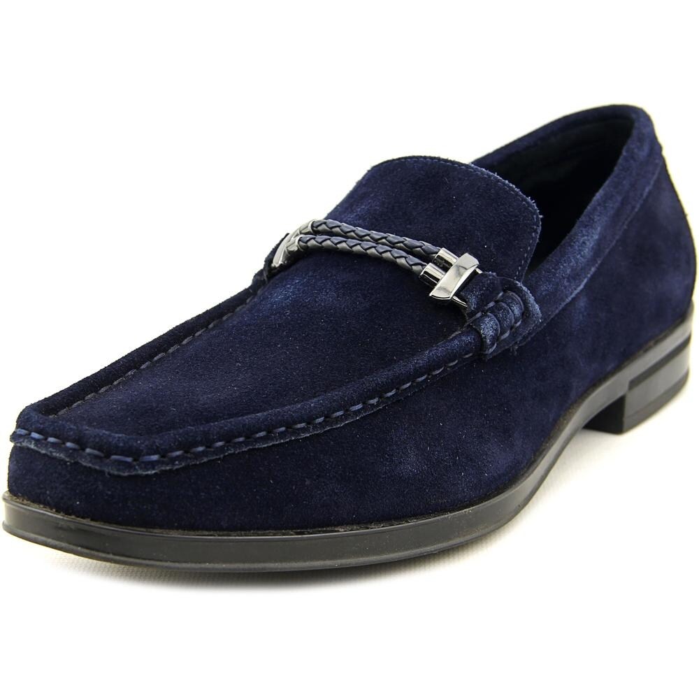 stacy adams blue loafers