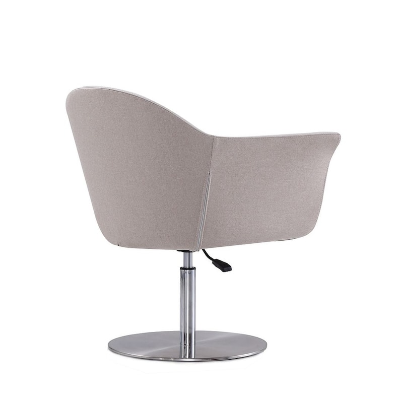 Manhattan Comfort Voyager Metal Woven Swivel Adjustable Accent Chair (Set of 2)