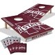 preview thumbnail 1 of 5, Mississippi State Bulldogs NCAA Tailgate Cornhole Board Set Include Carrying Case