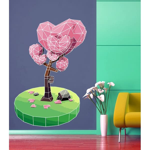 Heart Tree Wall Decal, Heart Tree Wall sticker, Heart Tree wall decor