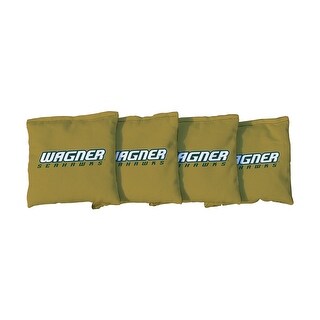 Wagner Seahawks Gold Cornhole Bags