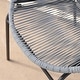 preview thumbnail 24 of 28, Corvus Sarcelles Woven Wicker Indoor/Outdoor Chairs (Set of 2)