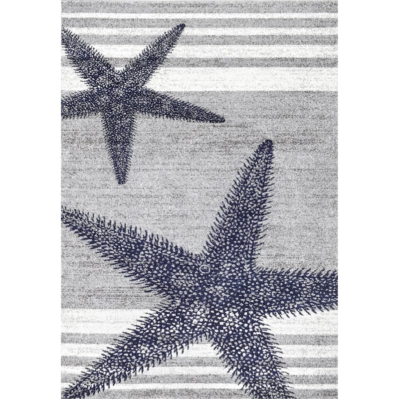 Nuloom Nidia Nautical Striped Area Rug