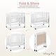 preview thumbnail 7 of 10, Dream On Me, 3 in 1 Folding Portable Crib