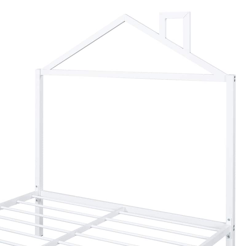 Metal Platform Bed with two drawers