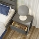 preview thumbnail 25 of 34, Max and Lily Farmhouse Nightstand with 1 Drawer