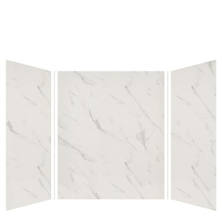 Transolid EWK606072 Expressions 60" W x 60" D x 72" H Three Panel