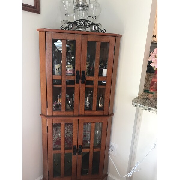 Top Product Reviews For Coaster Company Warm Brown Oak 4 Shelf
