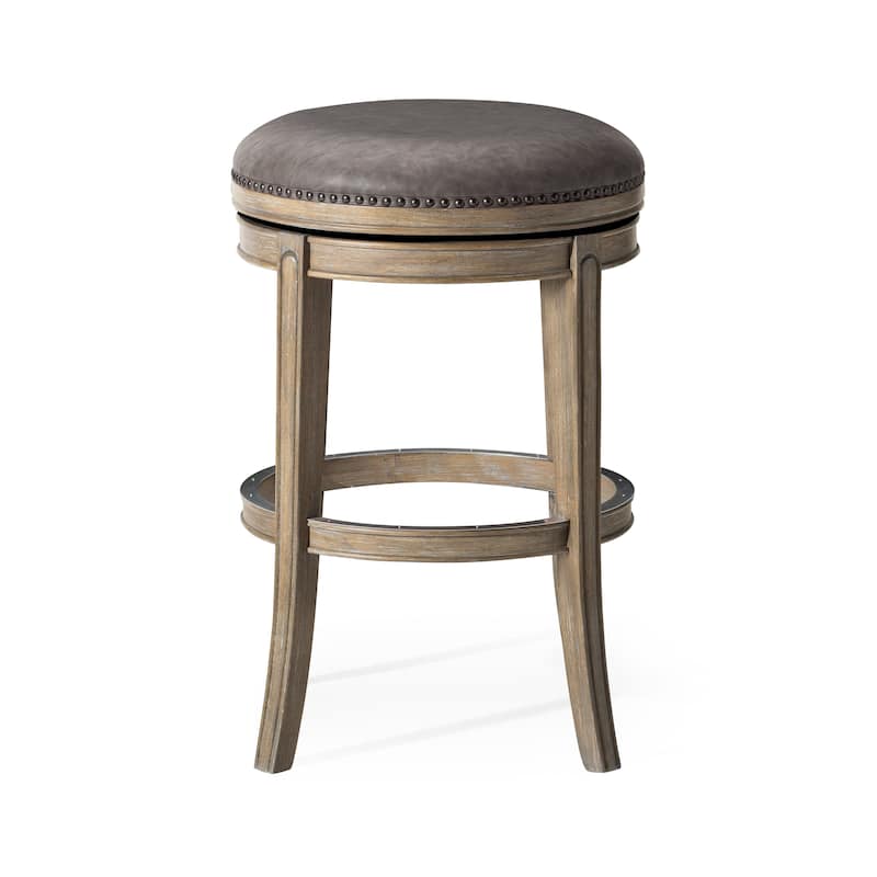 Maven Lane Alexander Backless Swivel Kitchen Stool