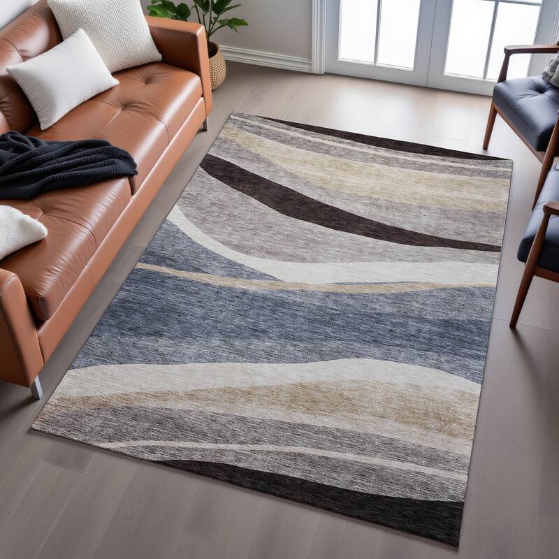 Premium Washable Super Soft Casual Contemporary Mayfield Rug