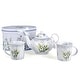 preview thumbnail 1 of 4, STP Goods Lily of the Valley Bone China Tea Set for 2. in Gift Box