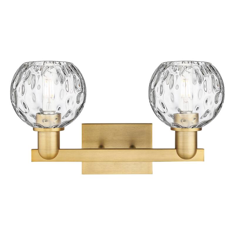 Innovations Lighting Endless Possibilities Arcadia - Athens Water Glass - 2 Light 17" Bath Vanity Light