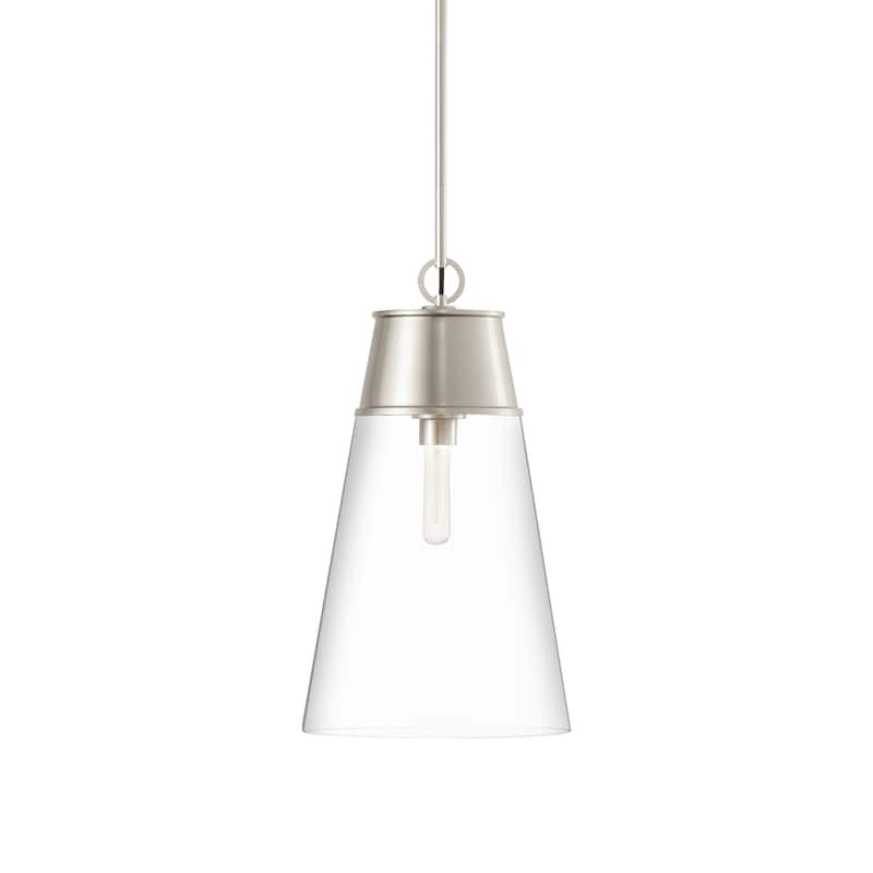 Z-Lite 2300P12 Wentworth 12" Wide Pendant - Brushed Nickel