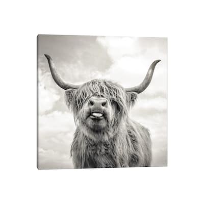 iCanvas 'Funny Girl' by Mark Gemmell Canvas Print