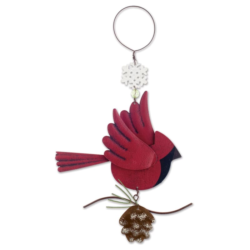 Cardinal Ornament -Set of 2