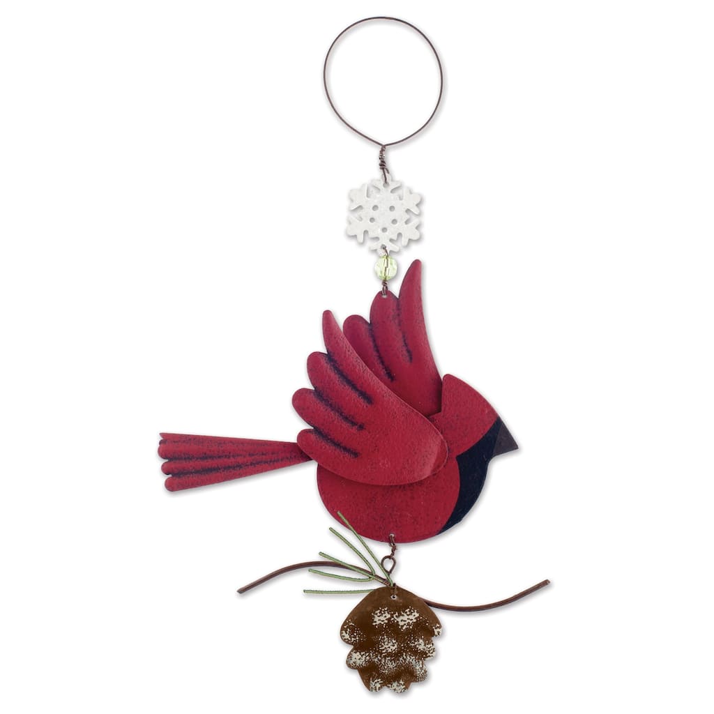 Cardinal Ornament -Set of 2
