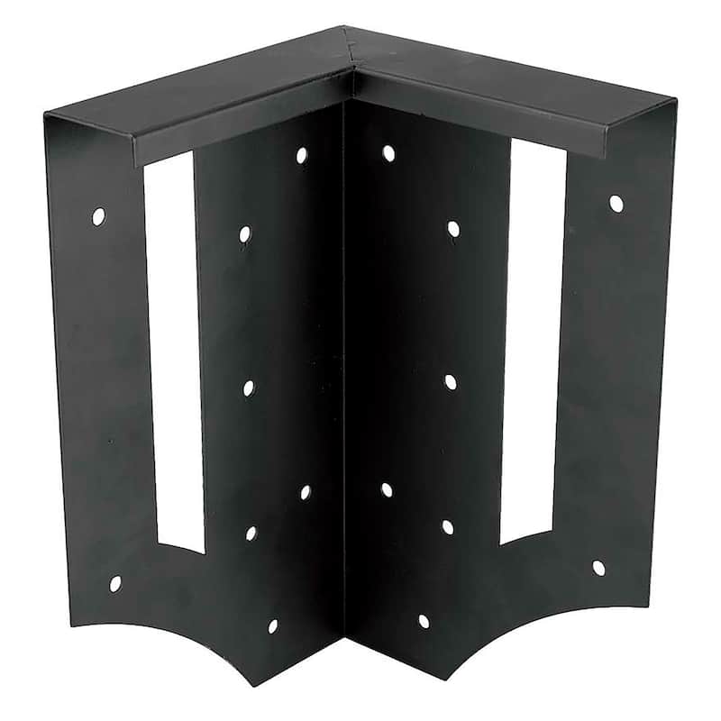 Steel Raised Garden Bed Corner Brackets, Set of 4